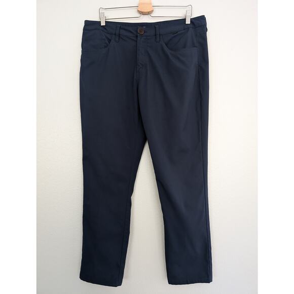 Travis Matthews Navy Blue Golf Pants Men’s Size 36 Performance Athletic Casual - Picture 1 of 6
